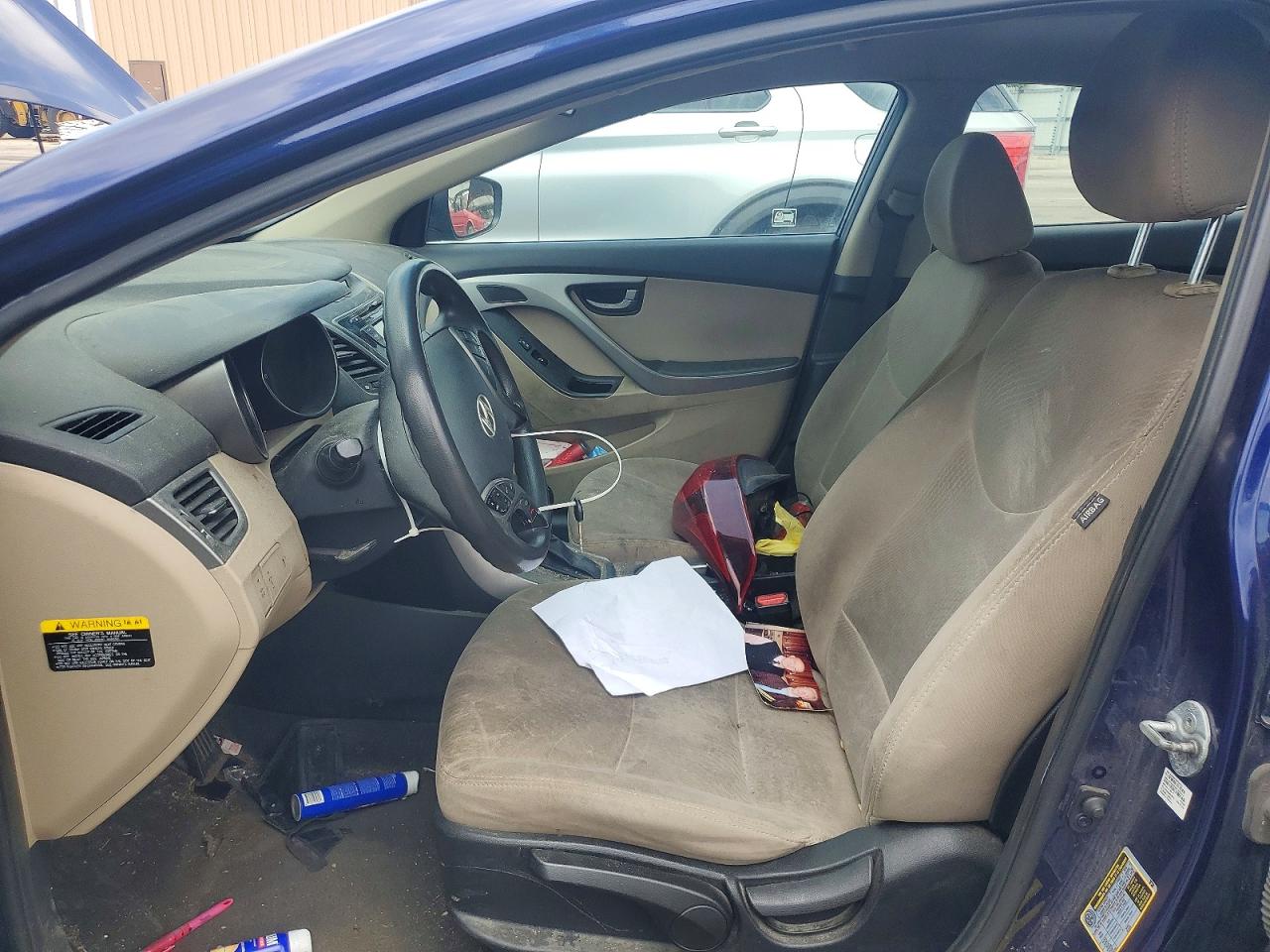2014 Hyundai Elantra Se Синий vin: 5NPDH4AE3EH537760