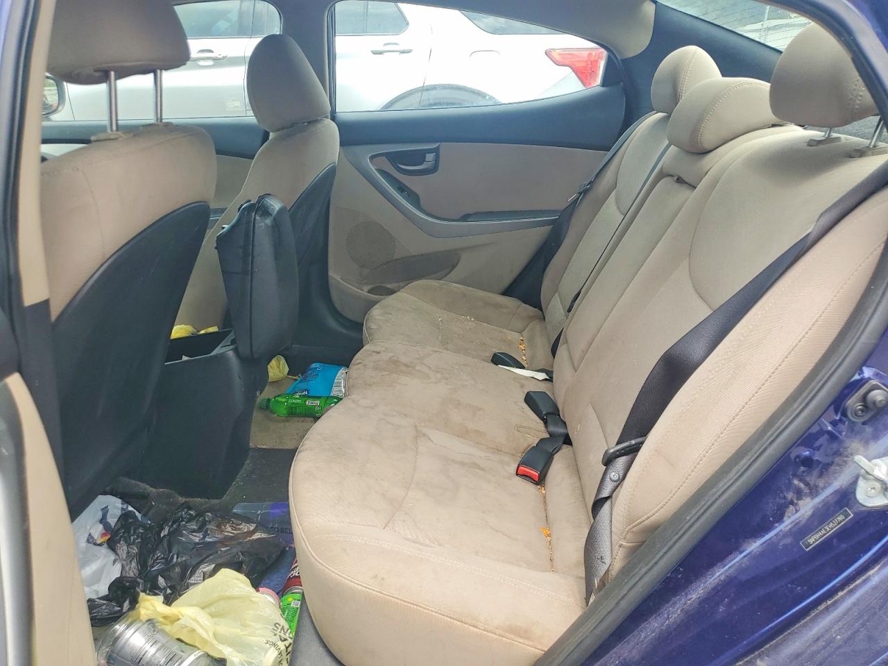 2014 Hyundai Elantra Se Синий vin: 5NPDH4AE3EH537760