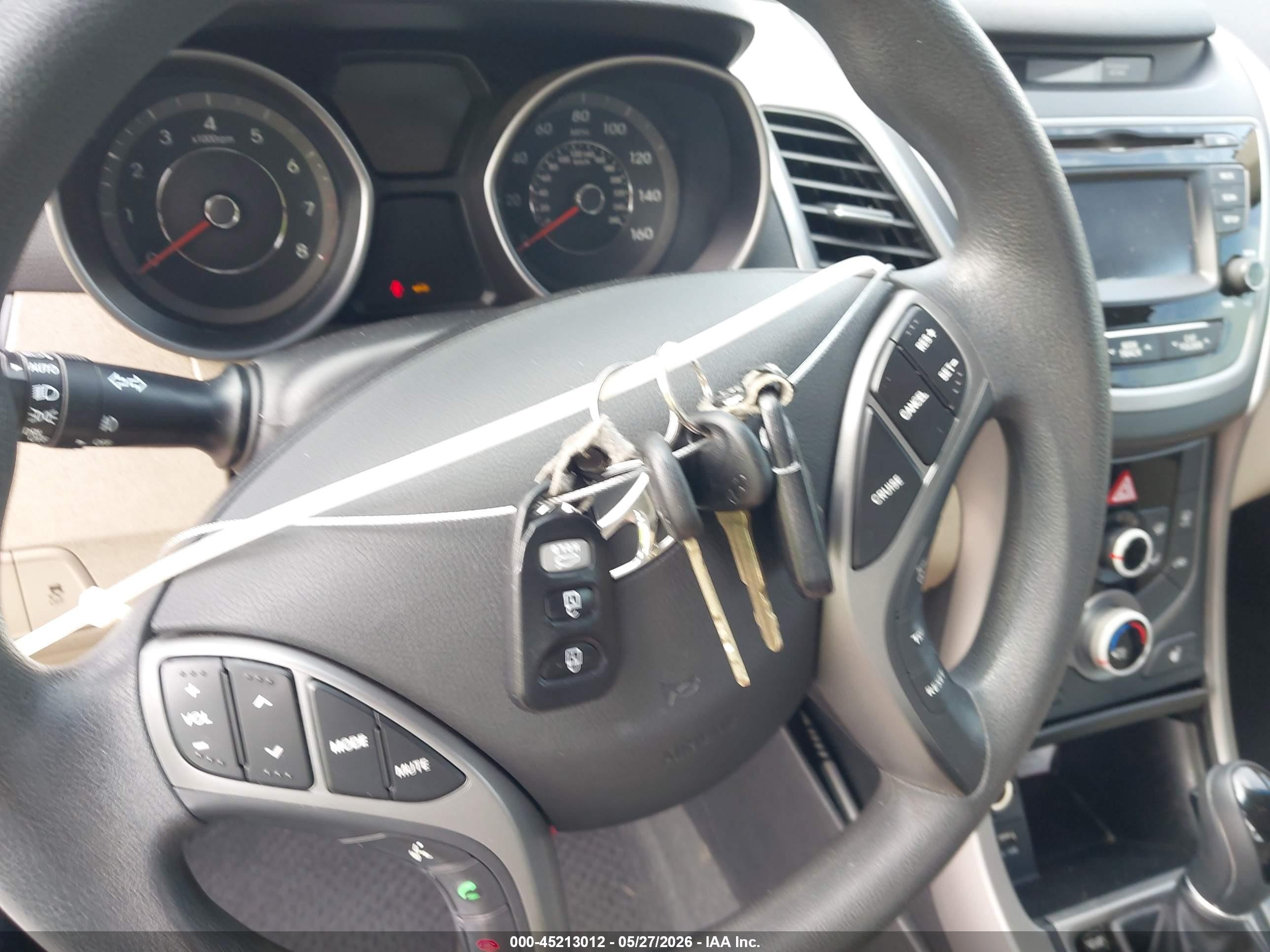 2014 Hyundai Elantra Se Бежевый vin: 5NPDH4AE3EH538665