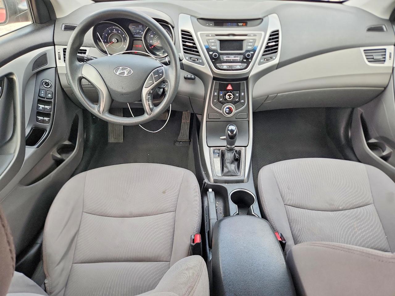 2014 Hyundai Elantra Se Red vin: 5NPDH4AE3EH539122
