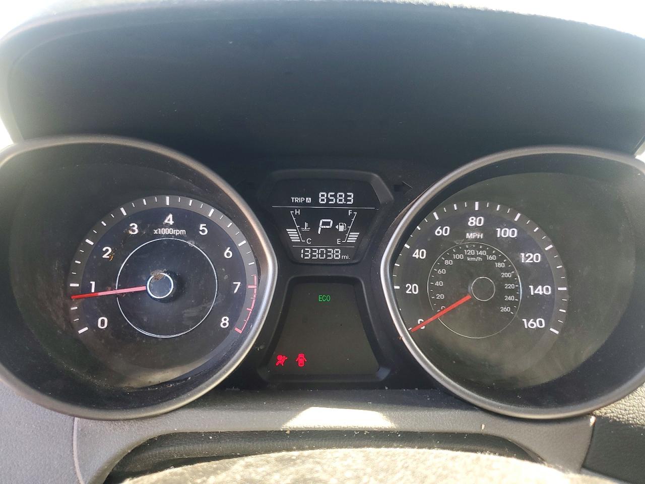 2014 Hyundai Elantra Se Red vin: 5NPDH4AE3EH539170