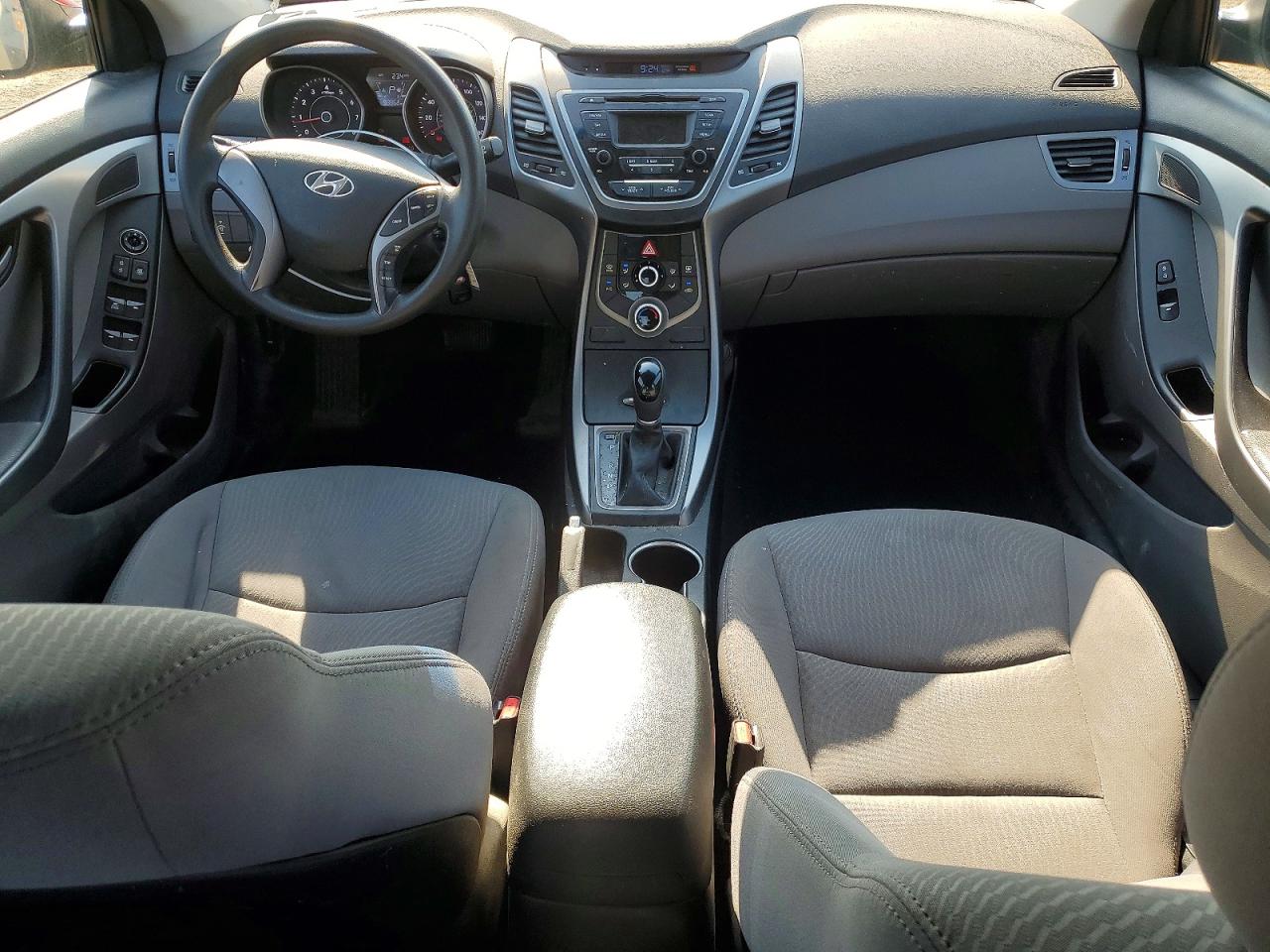 2014 Hyundai Elantra Se Red vin: 5NPDH4AE3EH541355
