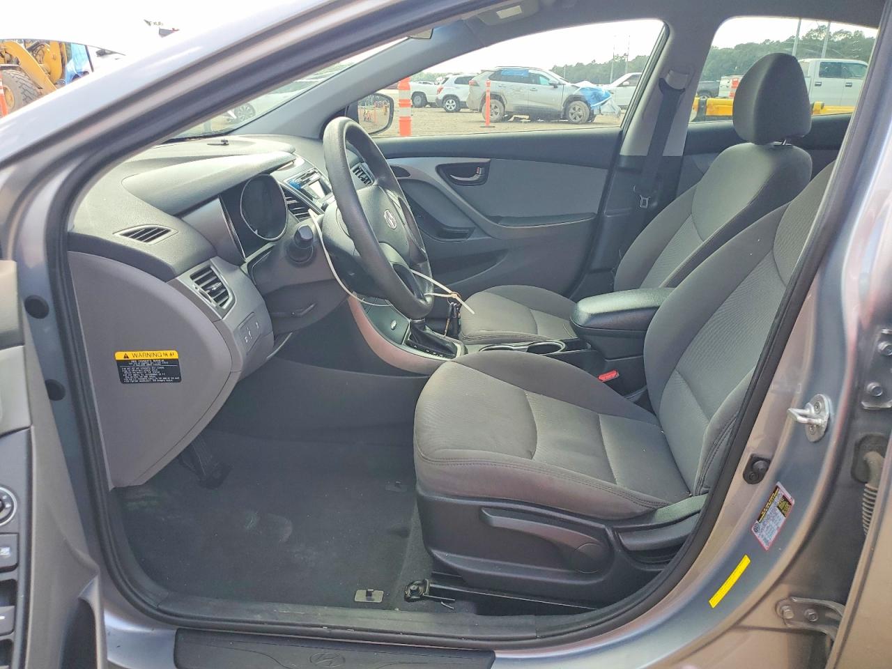 2015 Hyundai Elantra Se Silver vin: 5NPDH4AE3FH550736