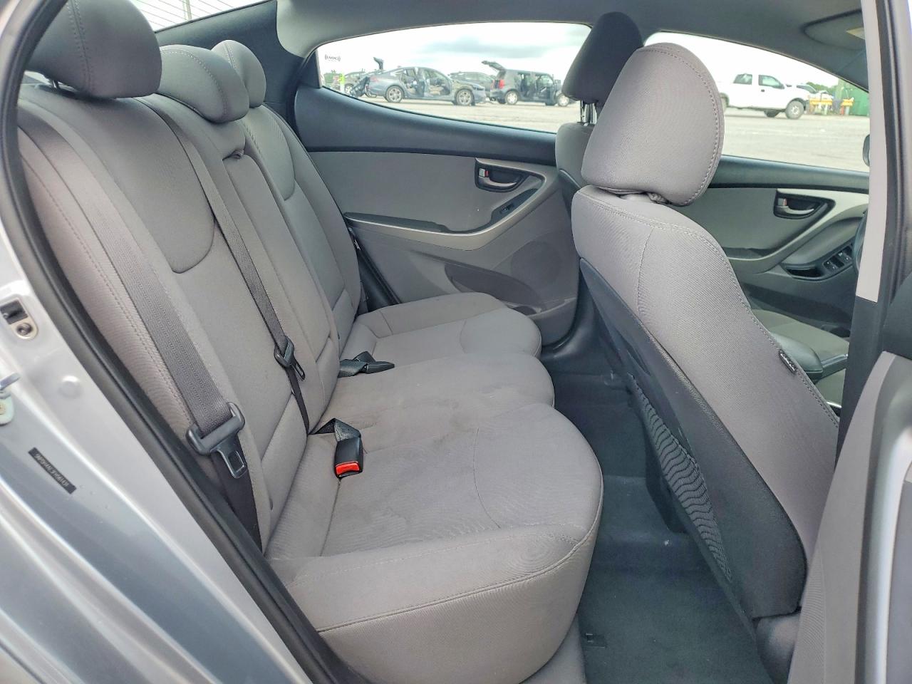 2015 Hyundai Elantra Se Gray vin: 5NPDH4AE3FH561431