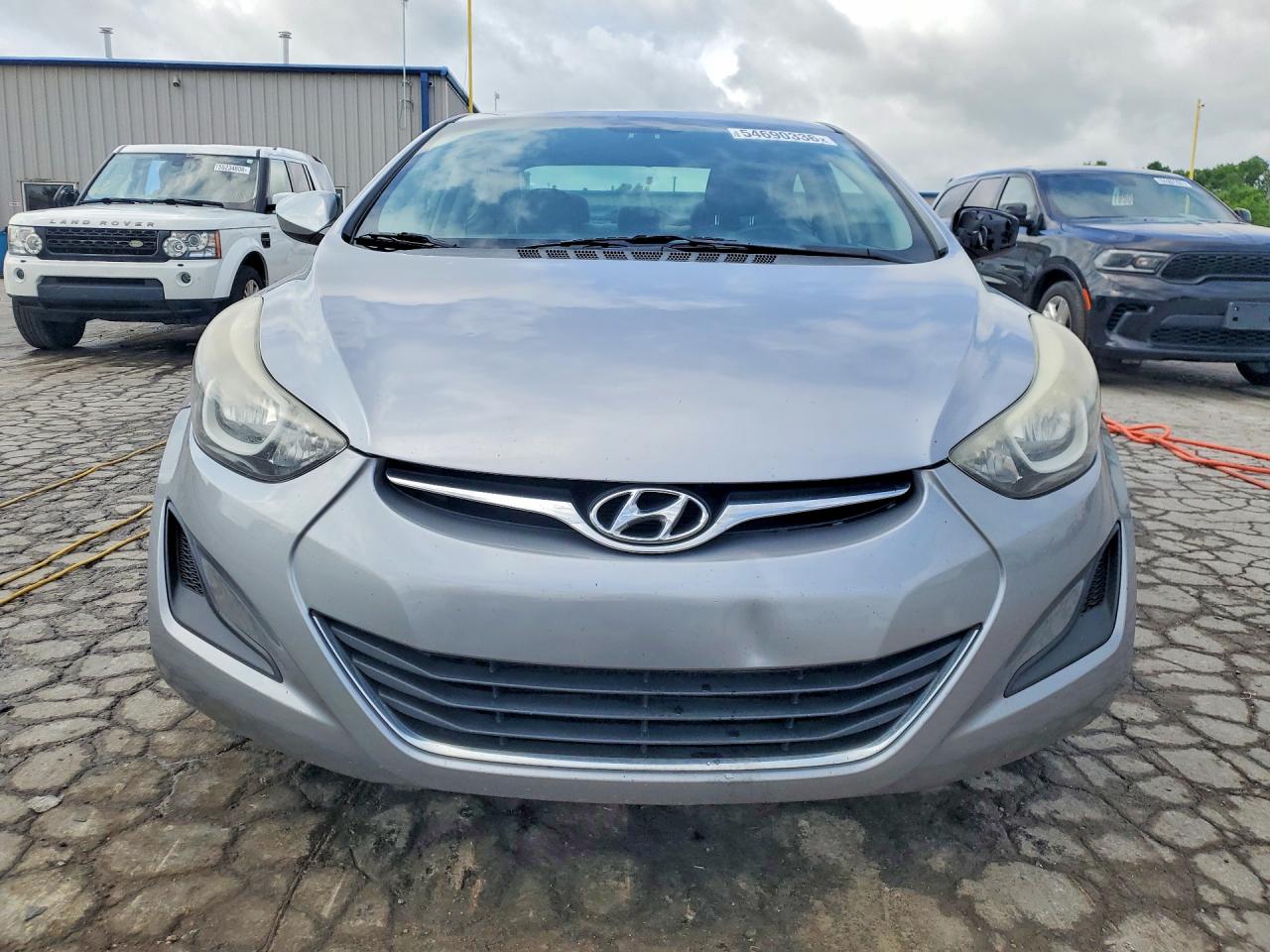 2015 Hyundai Elantra Se Gray vin: 5NPDH4AE3FH561431