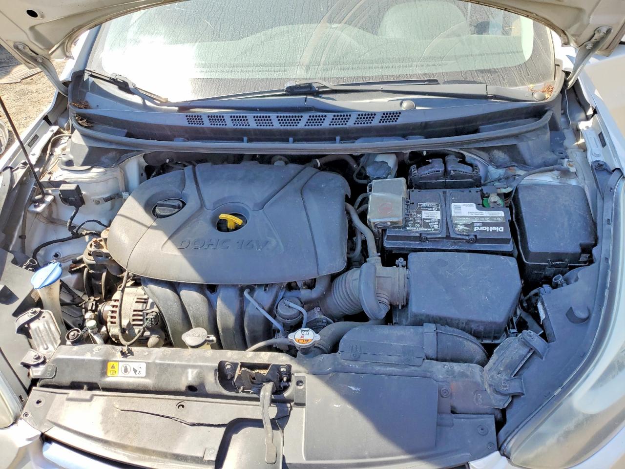 2015 Hyundai Elantra Se Silver vin: 5NPDH4AE3FH565270