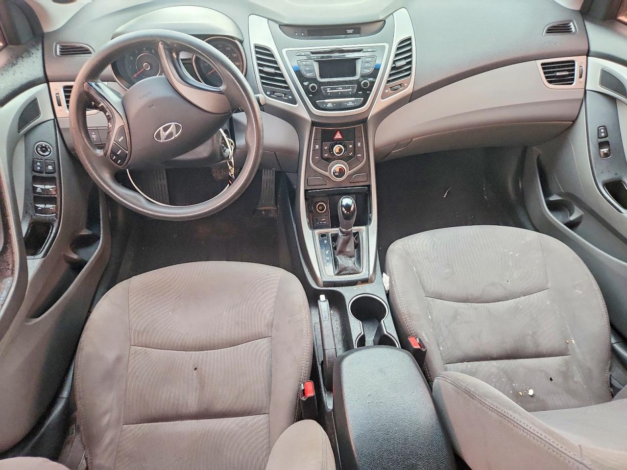 2015 Hyundai Elantra Se Silver vin: 5NPDH4AE3FH565995