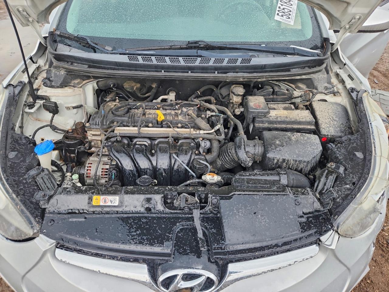 2015 Hyundai Elantra Se Silver vin: 5NPDH4AE3FH565995