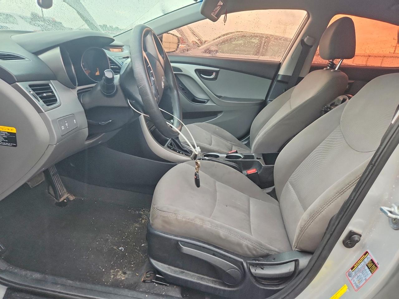 2015 Hyundai Elantra Se Silver vin: 5NPDH4AE3FH565995
