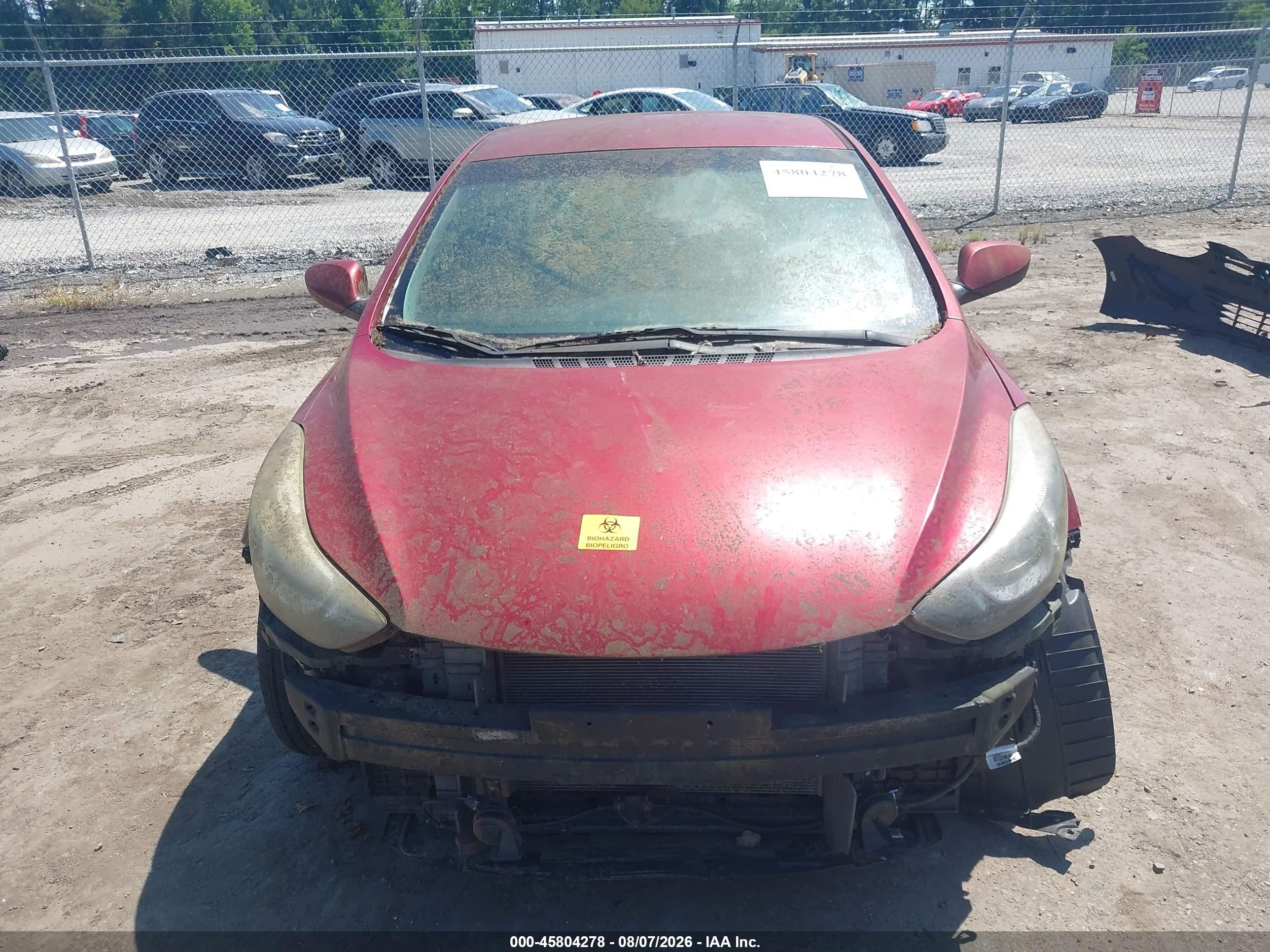 2015 Hyundai Elantra Se Красный vin: 5NPDH4AE3FH573479