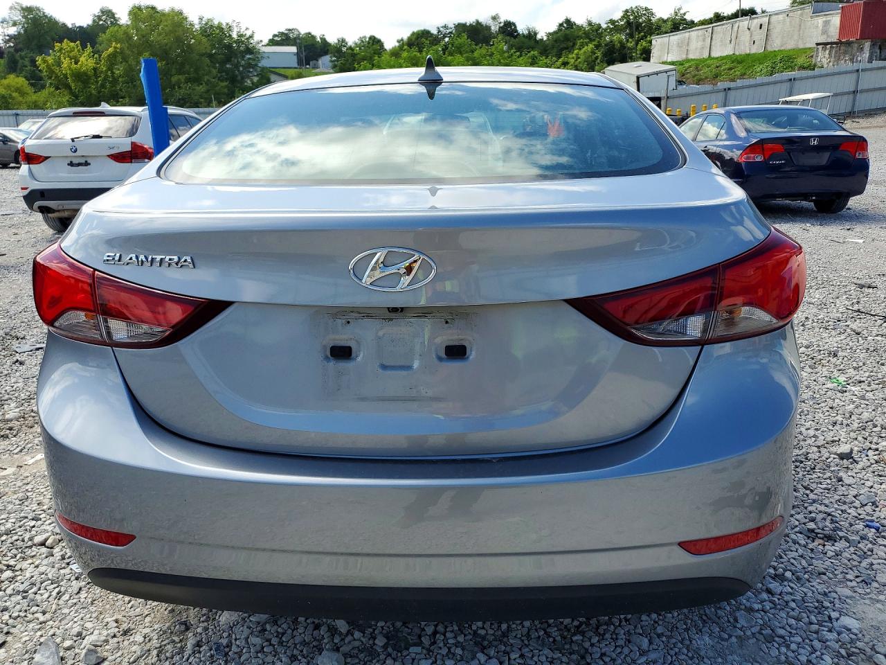 2015 Hyundai Elantra Se Серый vin: 5NPDH4AE3FH574504