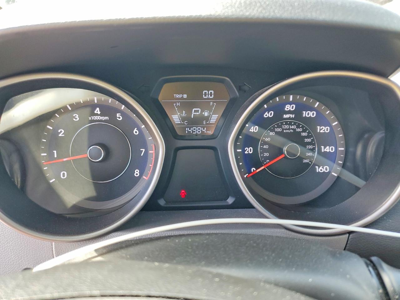 2015 Hyundai Elantra Se Серый vin: 5NPDH4AE3FH574504