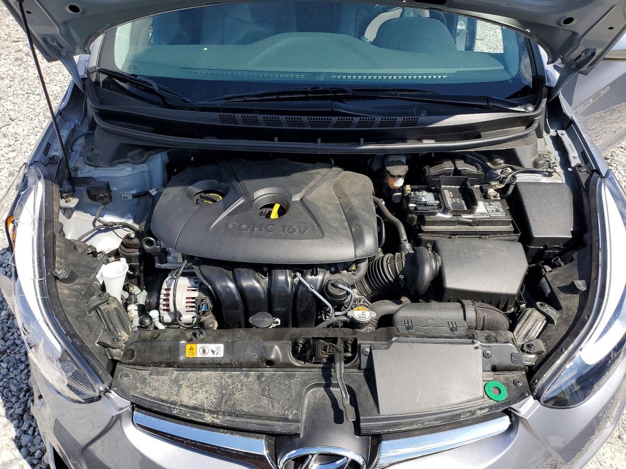 2015 Hyundai Elantra Se Серый vin: 5NPDH4AE3FH574504