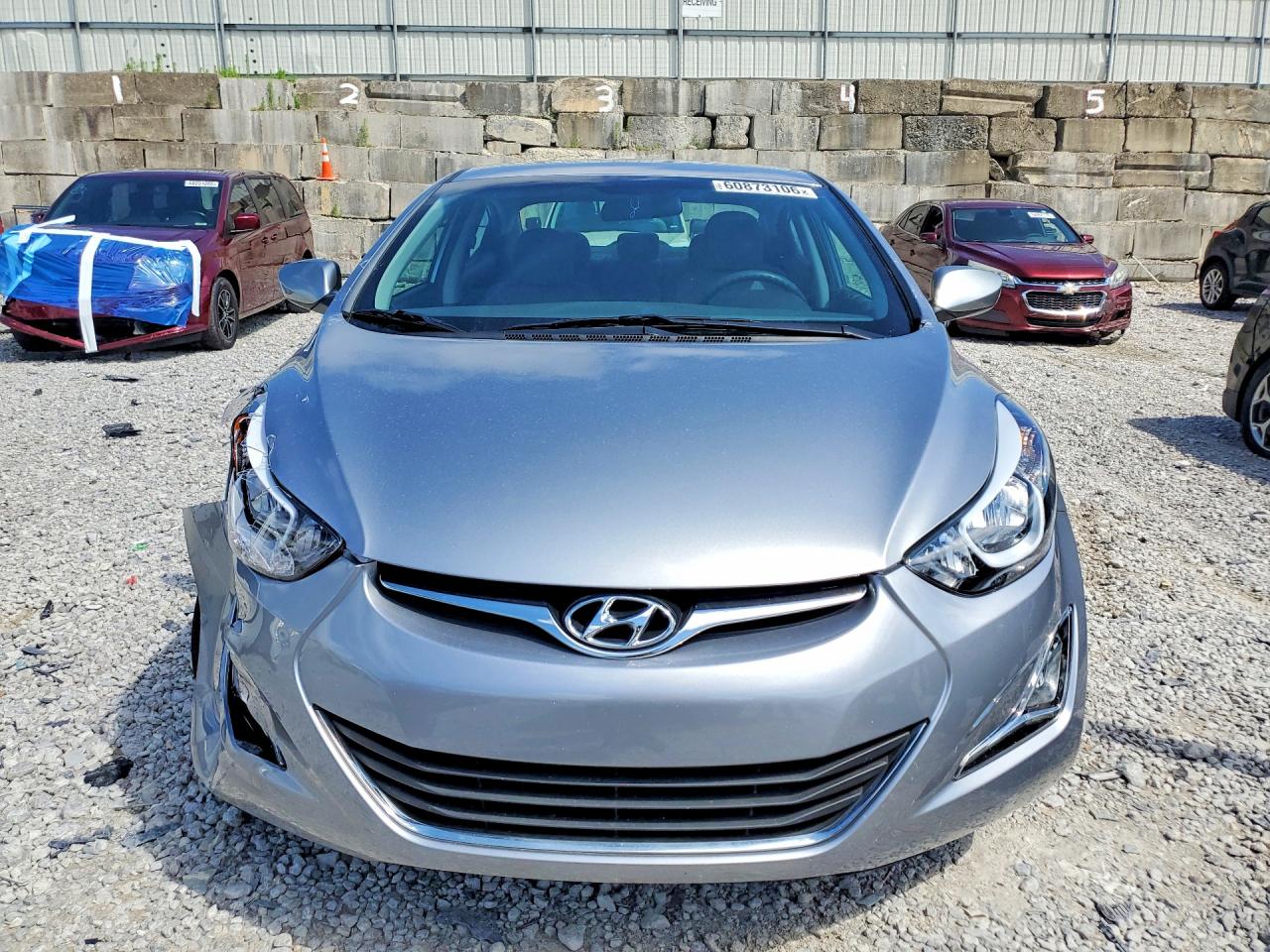 2015 Hyundai Elantra Se Серый vin: 5NPDH4AE3FH574504