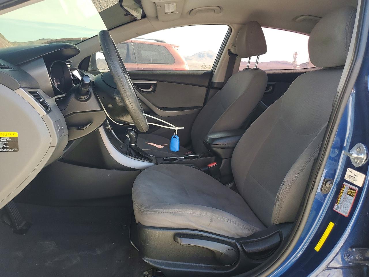 2015 Hyundai Elantra Se Синий vin: 5NPDH4AE3FH583171