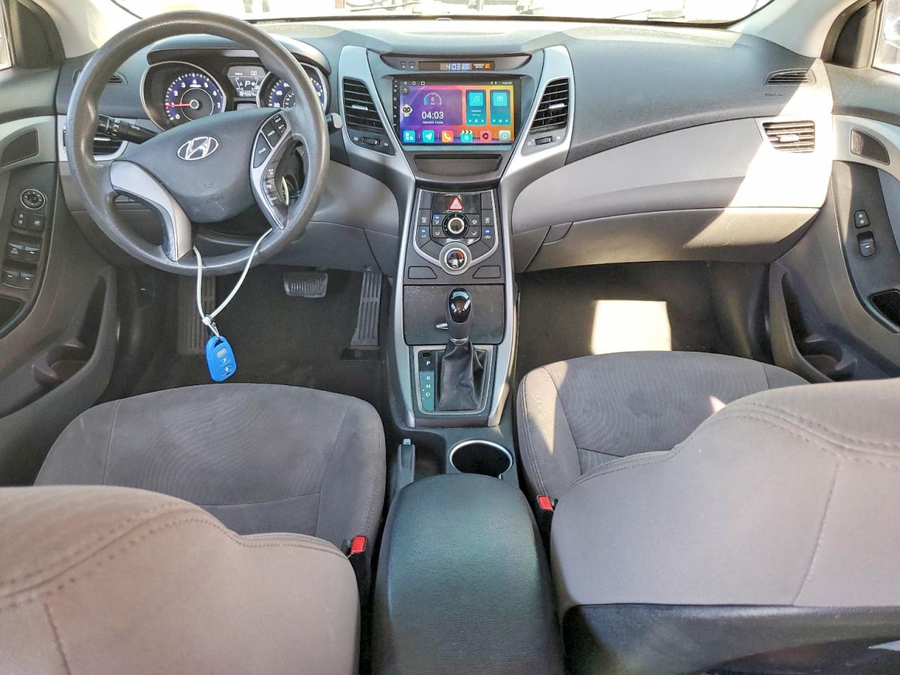 2015 Hyundai Elantra Se Синий vin: 5NPDH4AE3FH583171