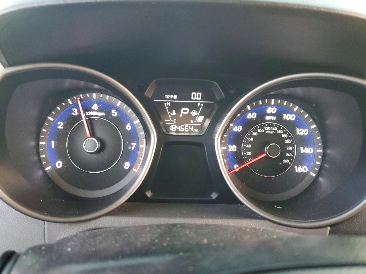 2015 Hyundai Elantra Se Синий vin: 5NPDH4AE3FH583171