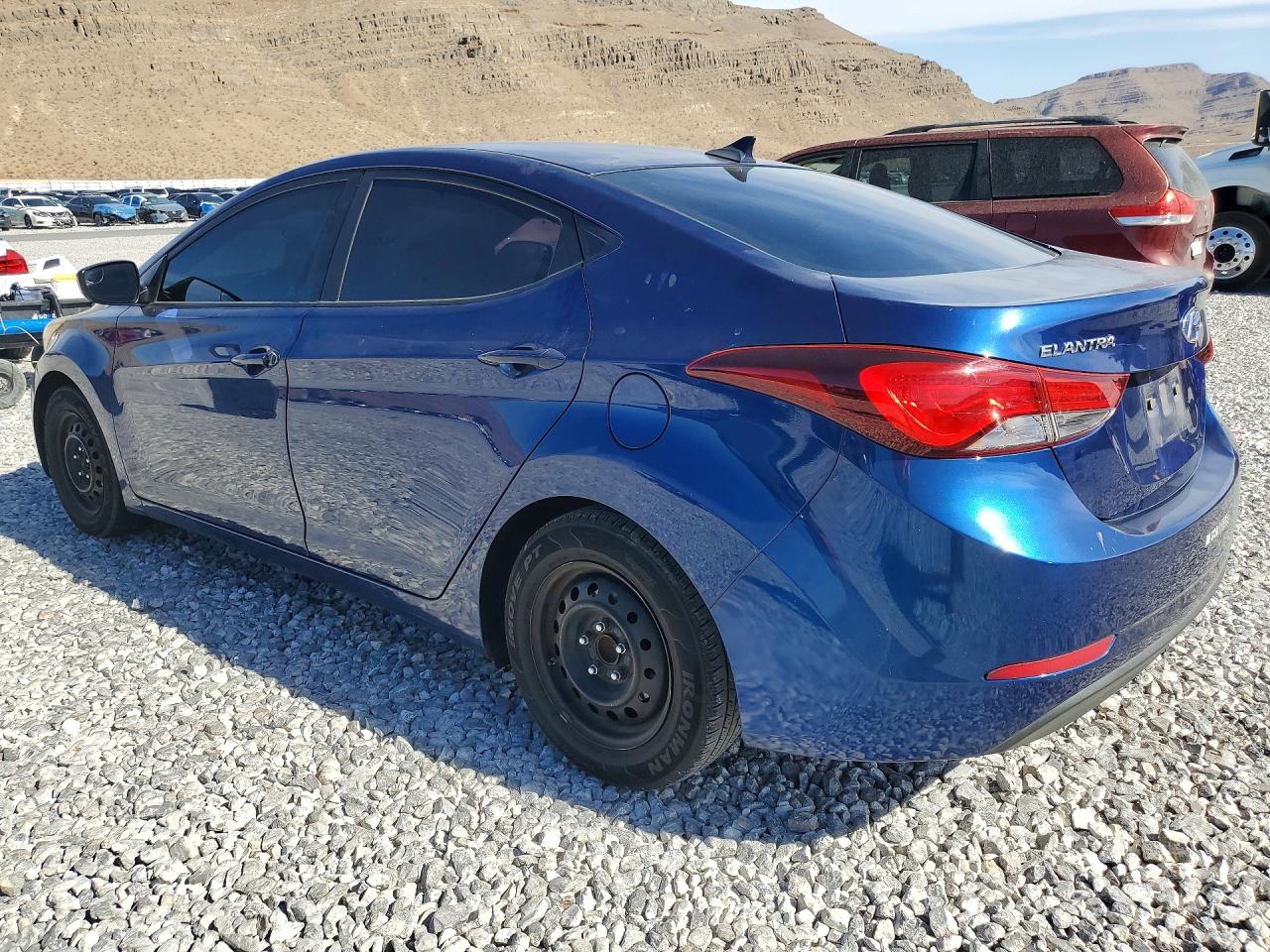 2015 Hyundai Elantra Se Синий vin: 5NPDH4AE3FH583171