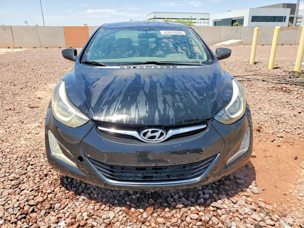 2015 Hyundai Elantra Se Black vin: 5NPDH4AE3FH590203