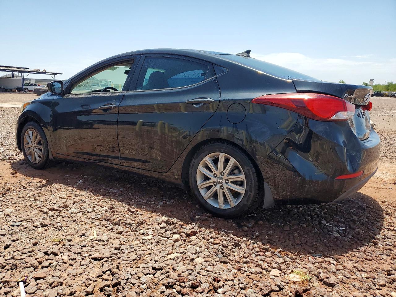 2015 Hyundai Elantra Se Black vin: 5NPDH4AE3FH590203