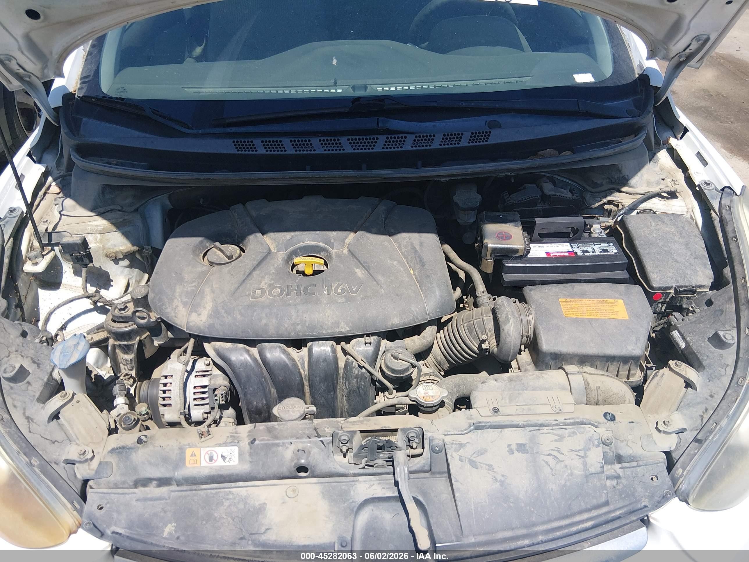 2015 Hyundai Elantra Se Белый vin: 5NPDH4AE3FH594008