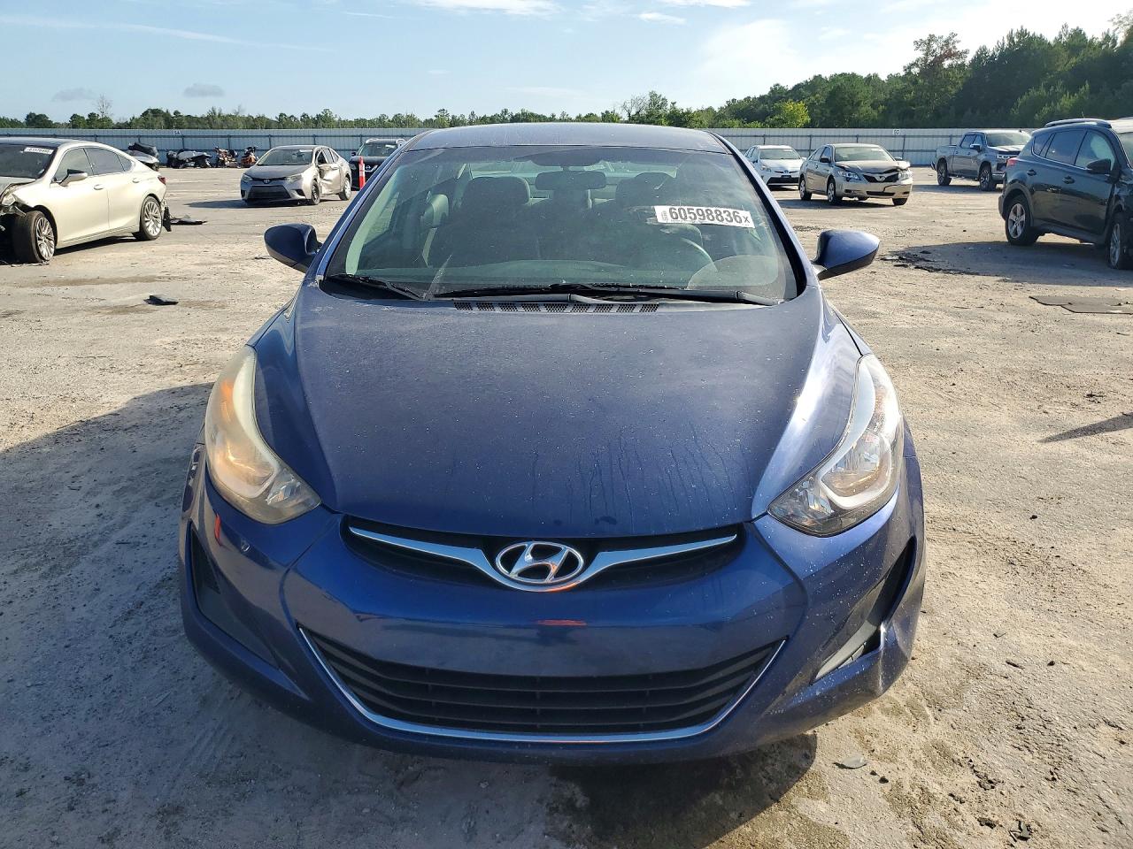 2015 Hyundai Elantra Se Blue vin: 5NPDH4AE3FH596180