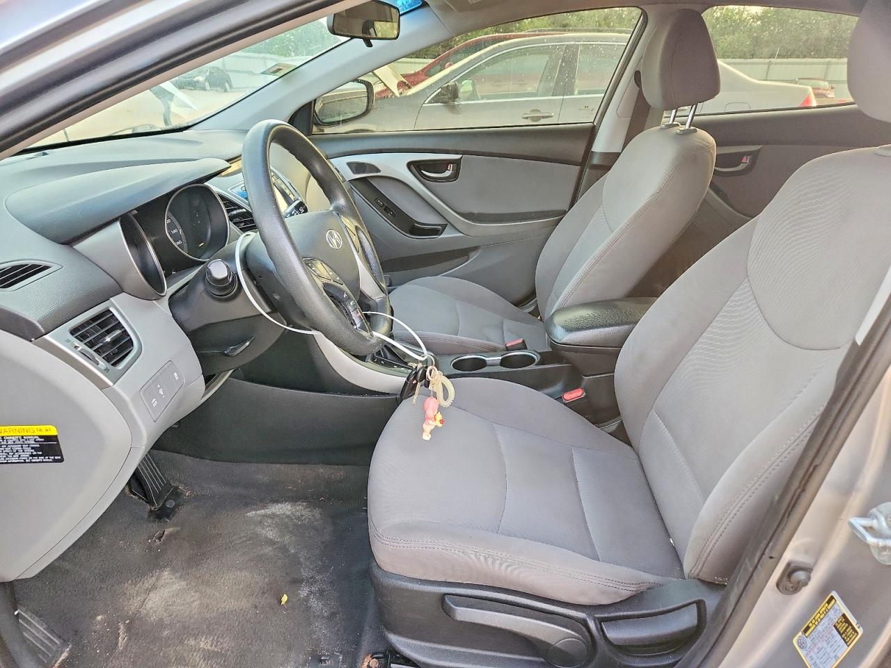 2015 Hyundai Elantra Se Silver vin: 5NPDH4AE3FH597085