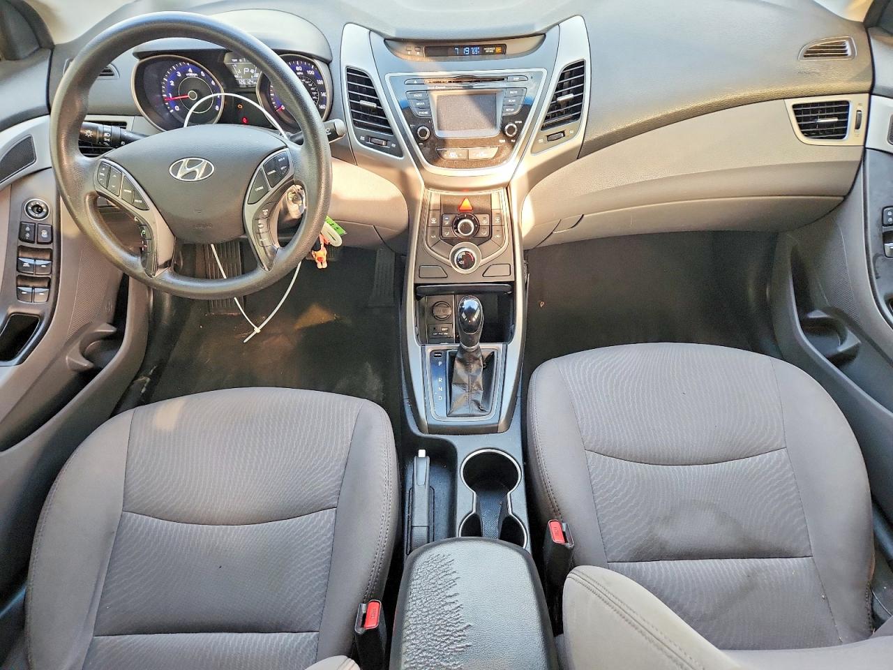 2015 Hyundai Elantra Se Silver vin: 5NPDH4AE3FH597085
