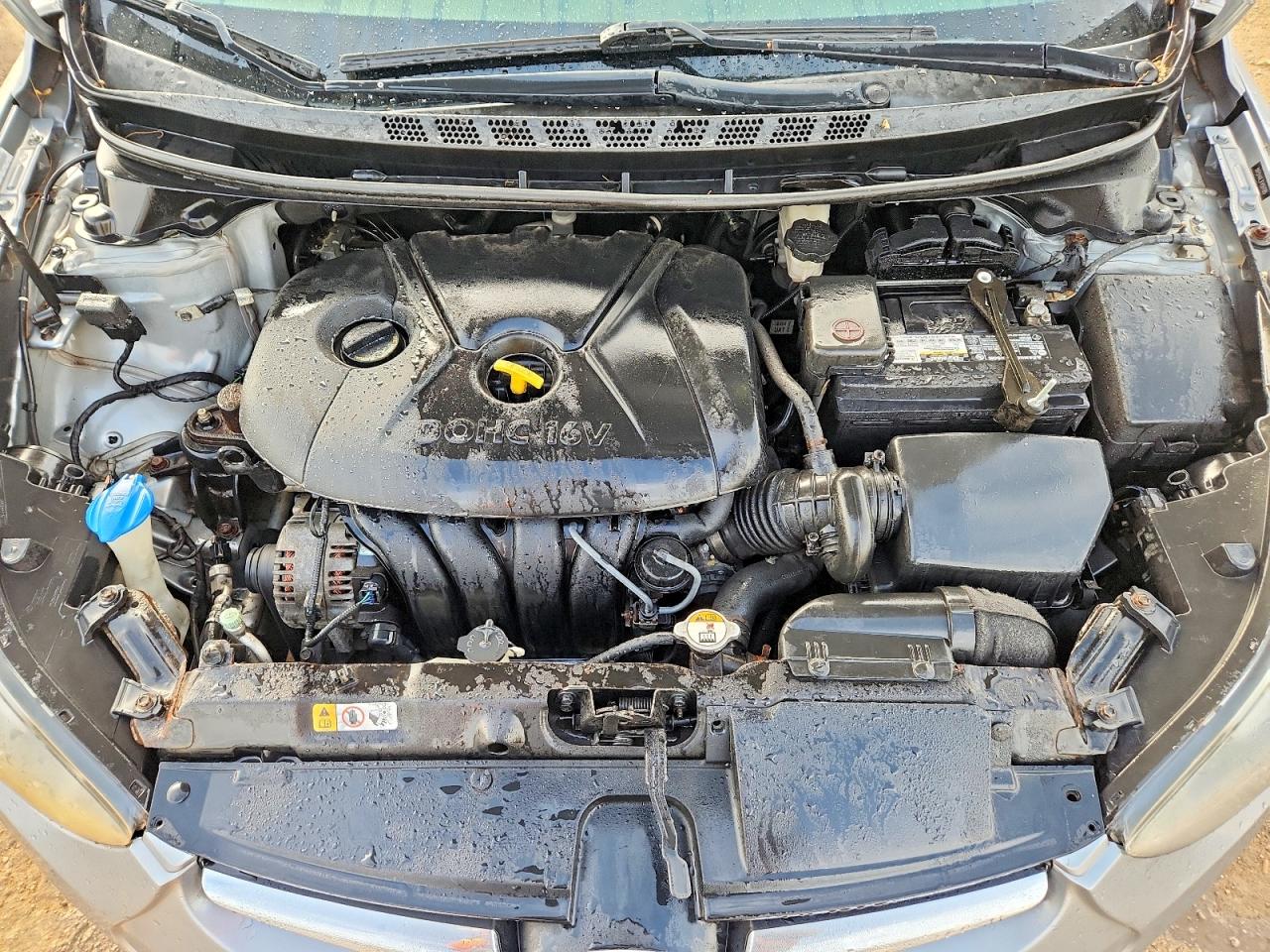 2015 Hyundai Elantra Se Silver vin: 5NPDH4AE3FH597085