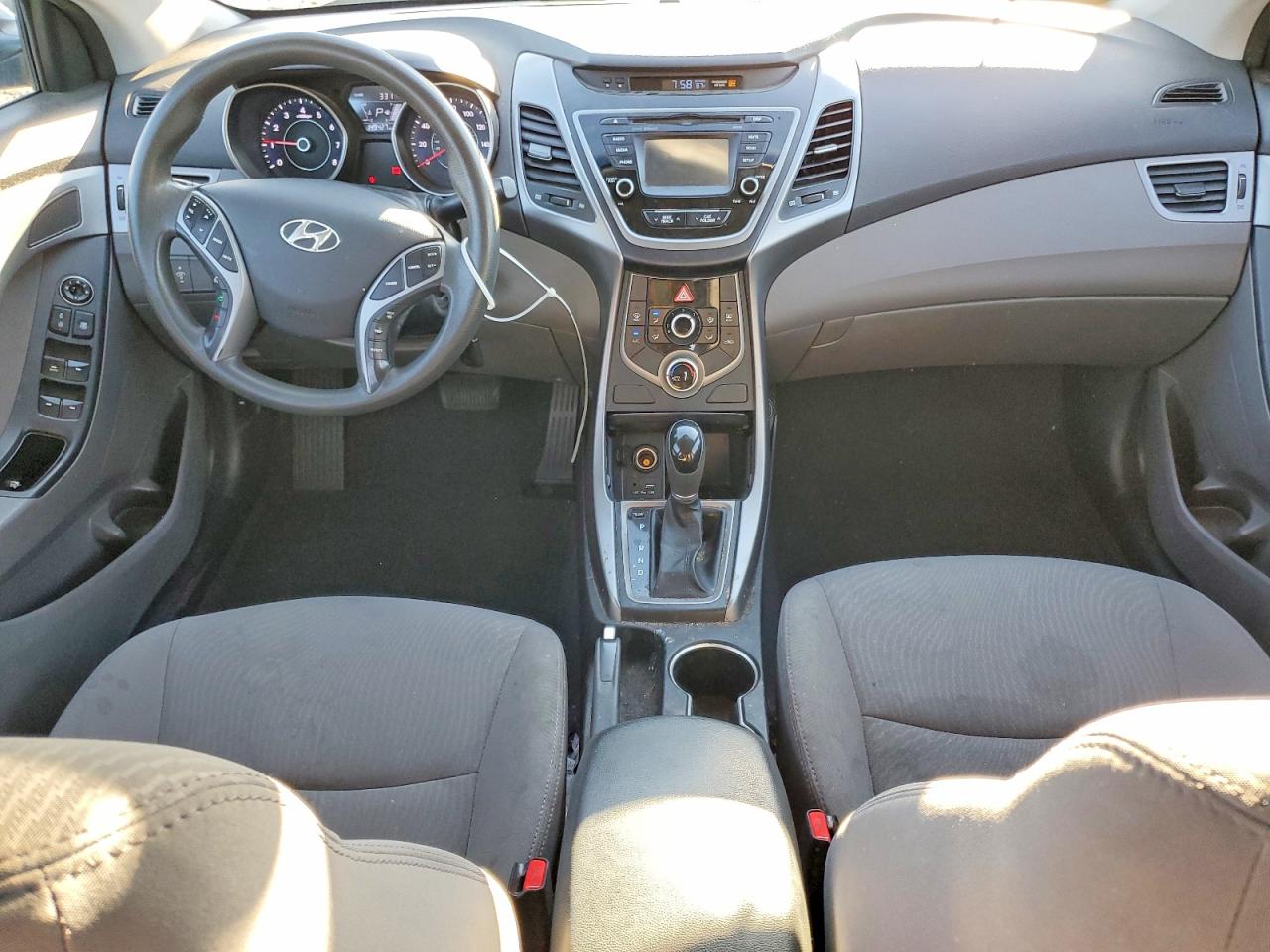 2015 Hyundai Elantra Se Silver vin: 5NPDH4AE3FH599872