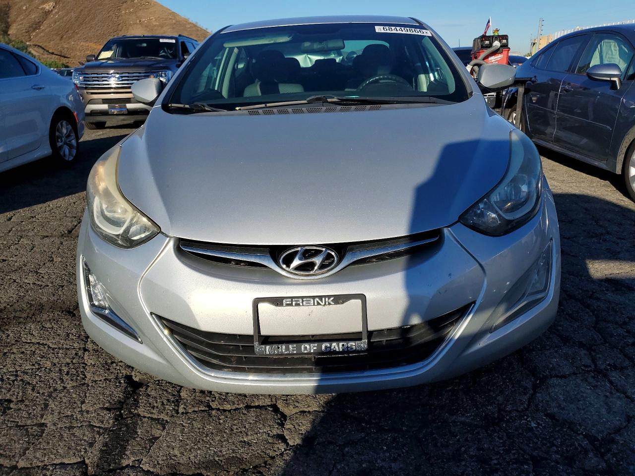 2015 Hyundai Elantra Se Silver vin: 5NPDH4AE3FH599872