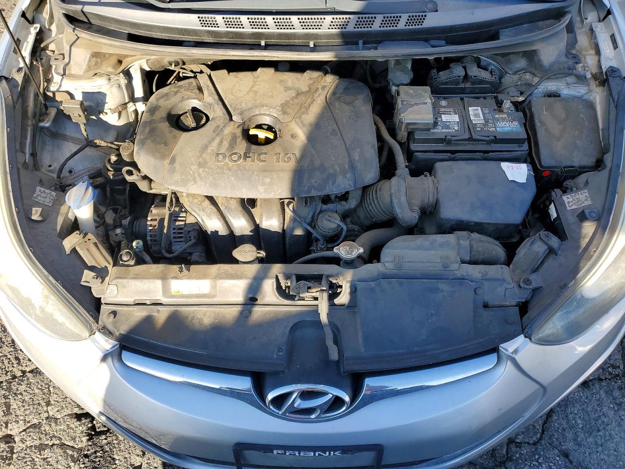 2015 Hyundai Elantra Se Silver vin: 5NPDH4AE3FH599872