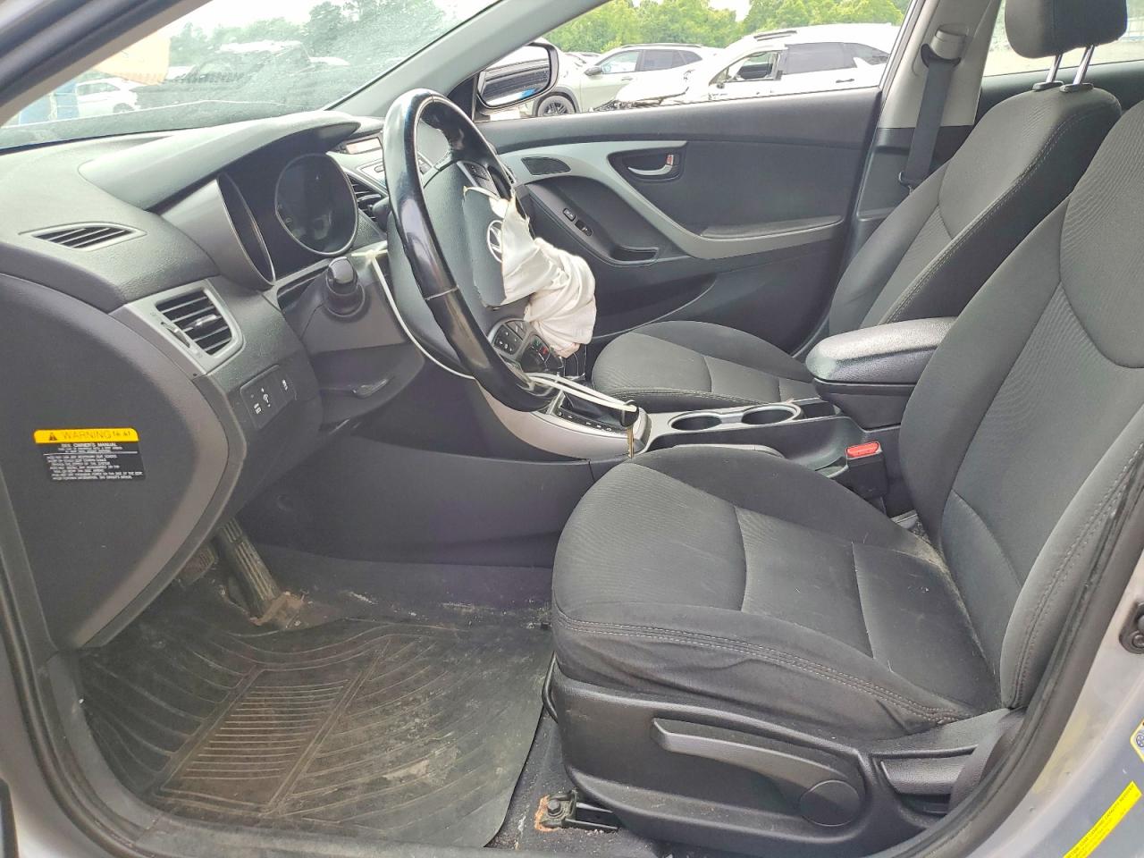 2015 Hyundai Elantra Se Silver vin: 5NPDH4AE3FH609574