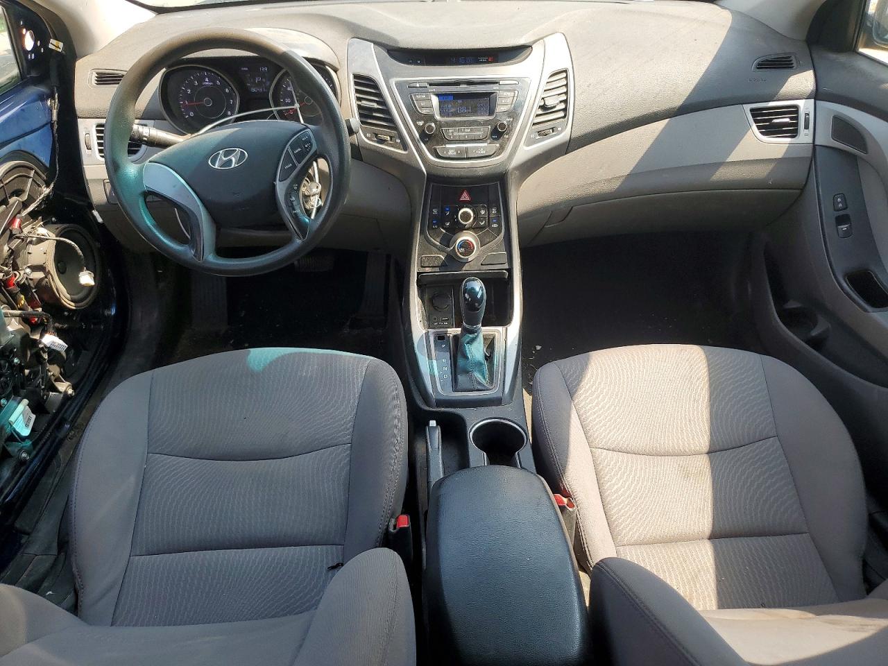2015 Hyundai Elantra Se Синий vin: 5NPDH4AE3FH615021