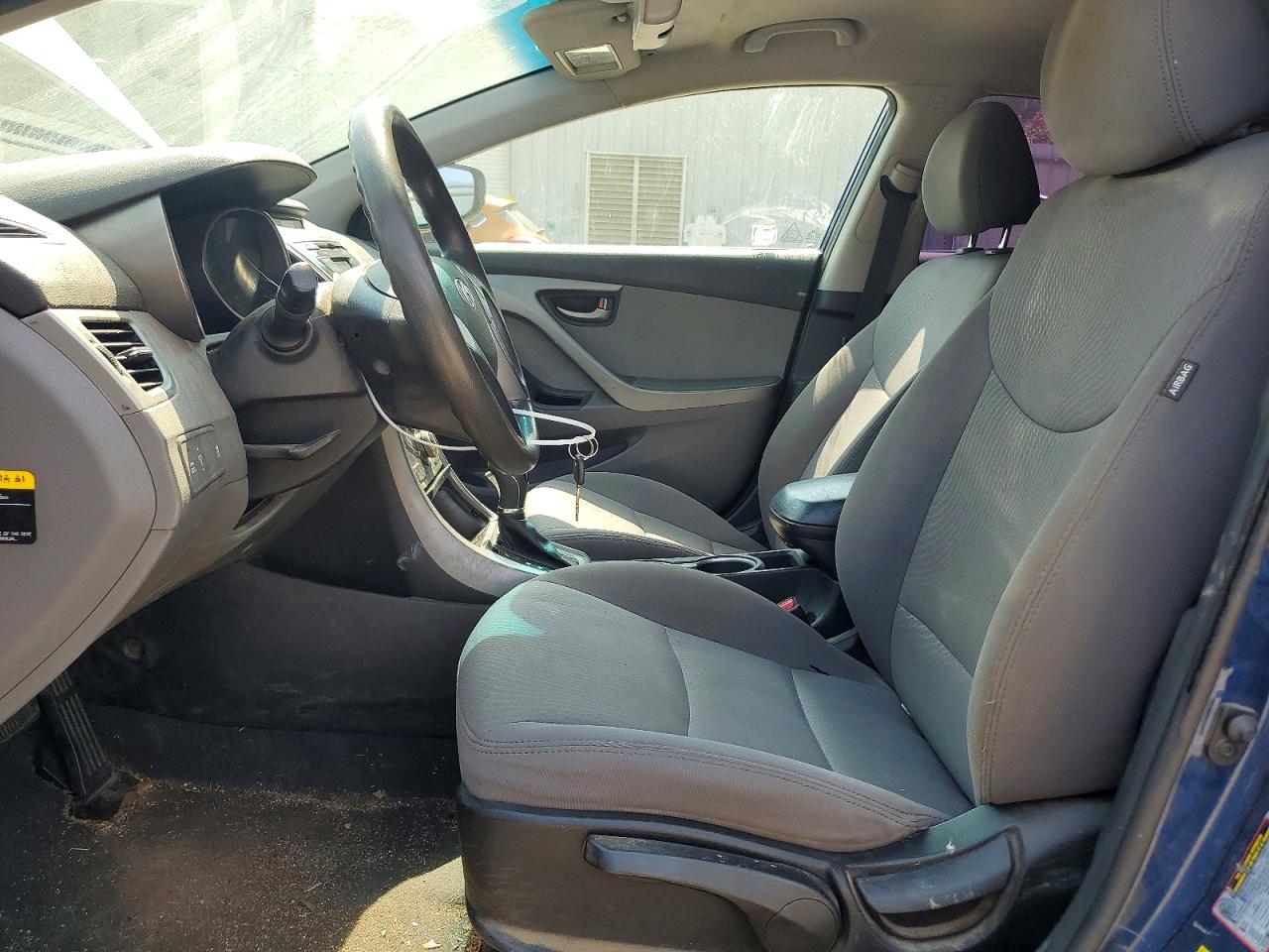 2015 Hyundai Elantra Se Синий vin: 5NPDH4AE3FH615021
