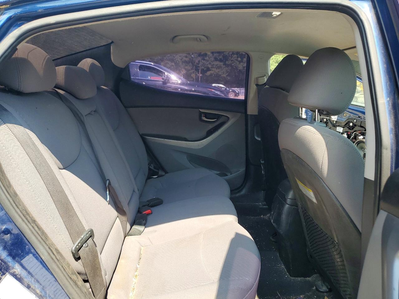 2015 Hyundai Elantra Se Синий vin: 5NPDH4AE3FH615021