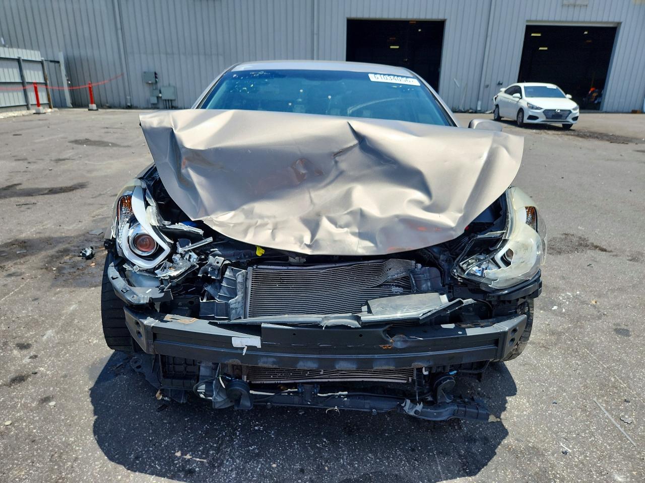 2015 Hyundai Elantra Limited Коричневый vin: 5NPDH4AE3FH615200