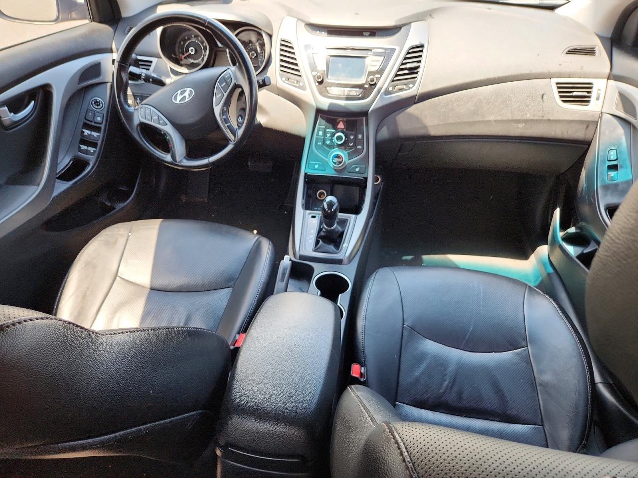 2015 Hyundai Elantra Limited Коричневый vin: 5NPDH4AE3FH615200