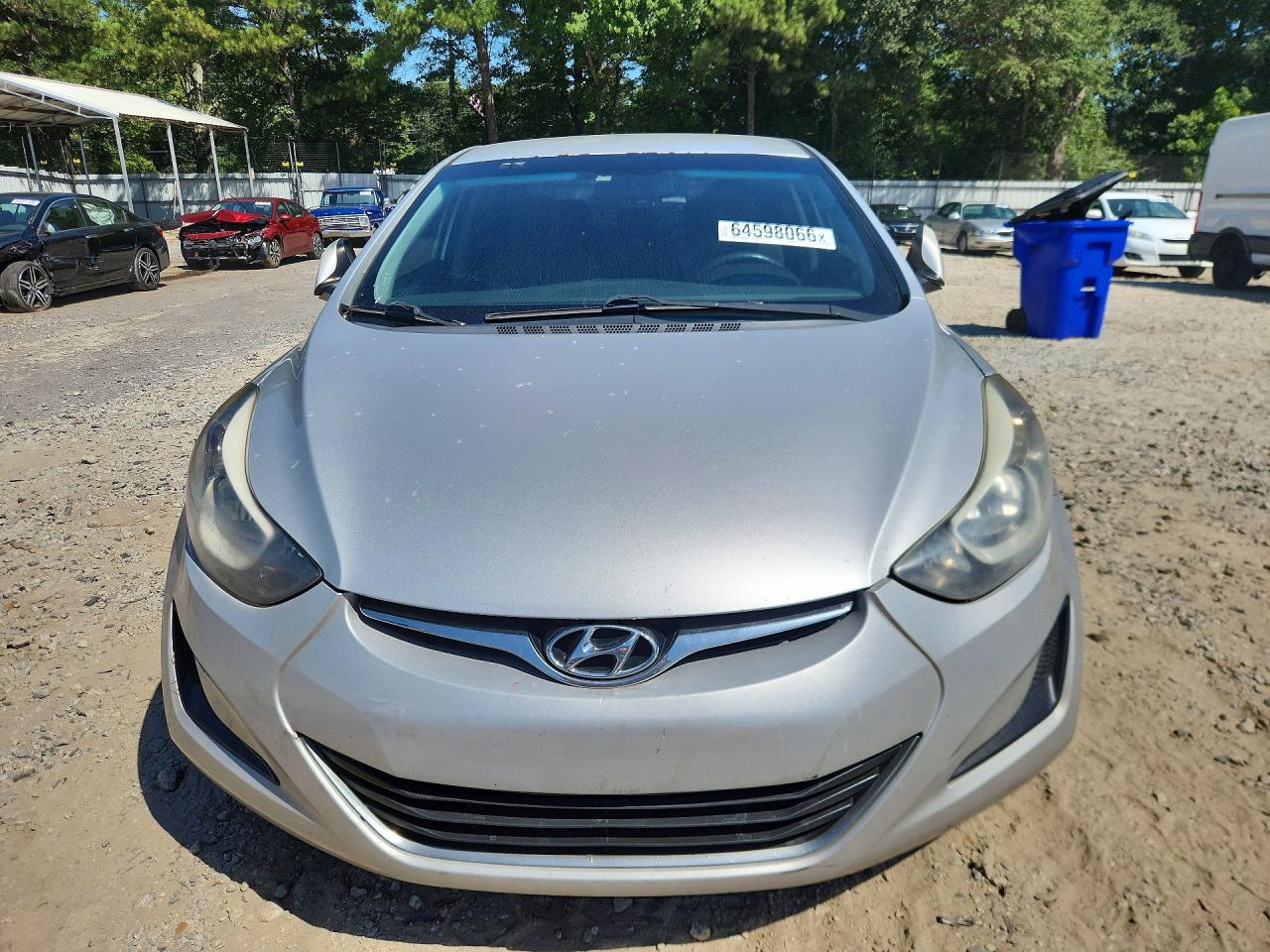 2015 Hyundai Elantra Se Silver vin: 5NPDH4AE3FH622728