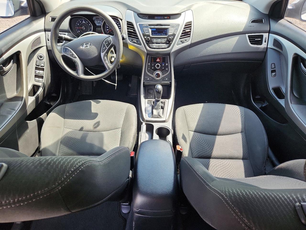 2015 Hyundai Elantra Se White vin: 5NPDH4AE3FH627203
