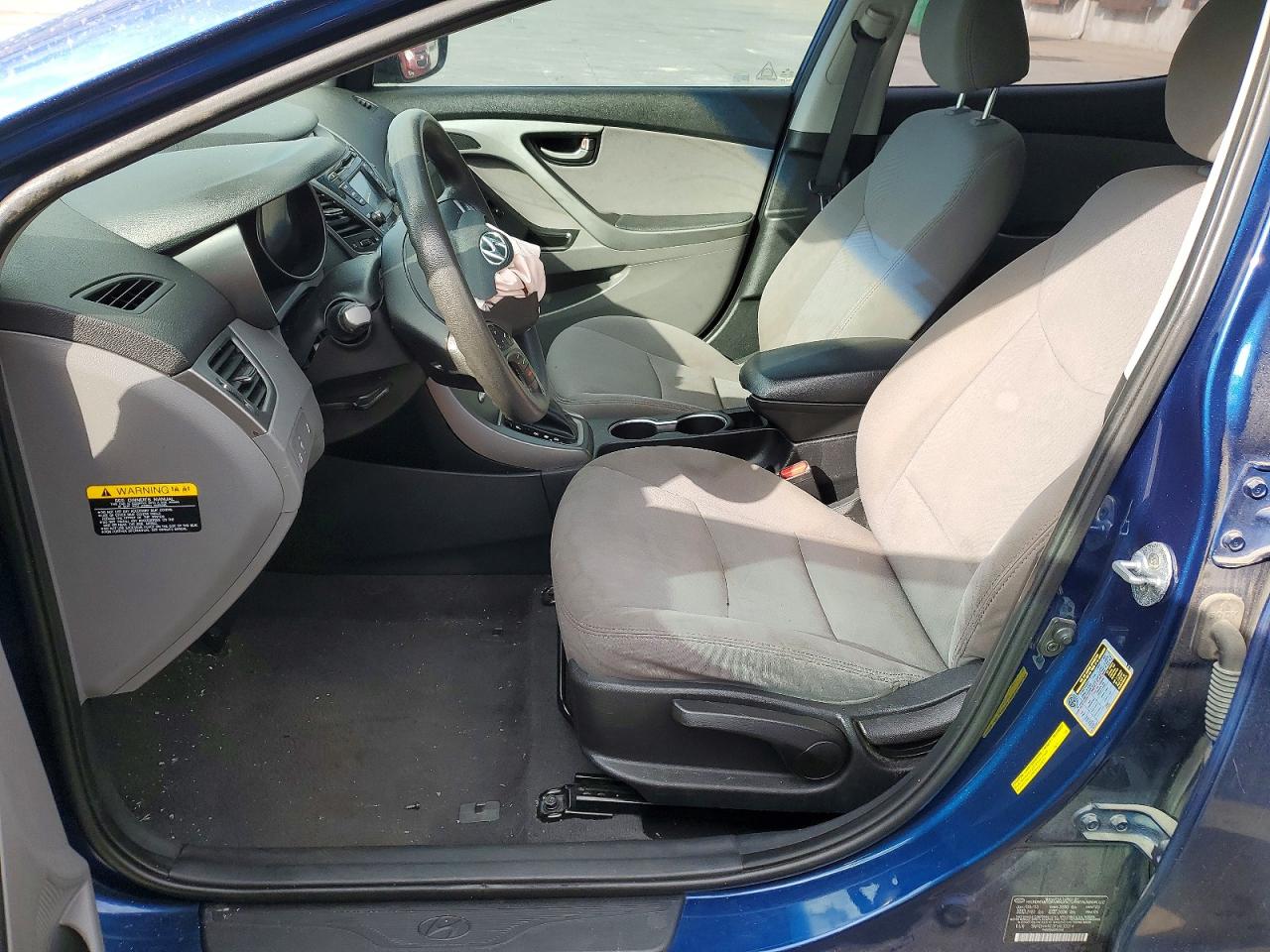 2015 Hyundai Elantra Se Синий vin: 5NPDH4AE3FH632014