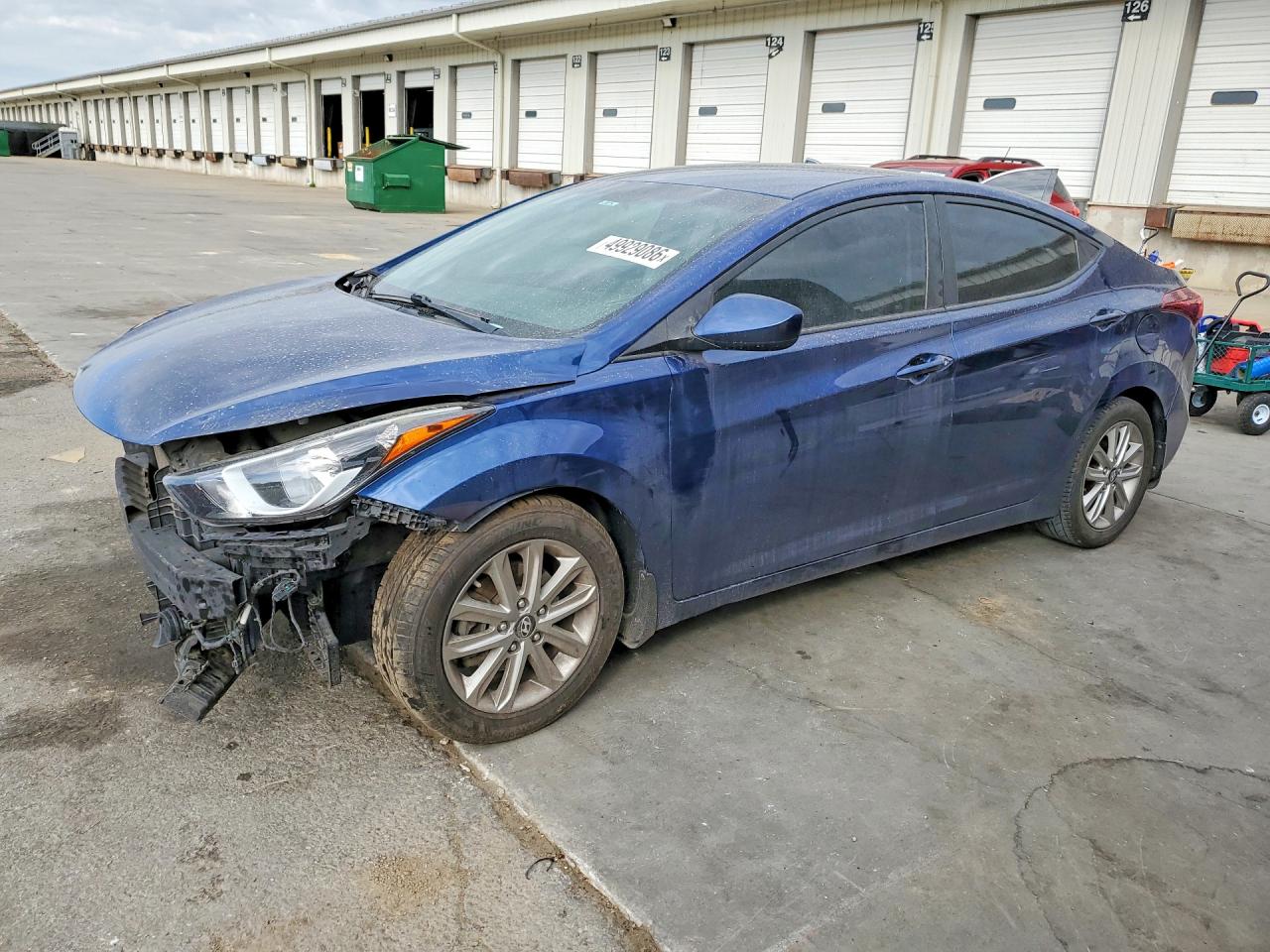 2015 Hyundai Elantra Se Blue vin: 5NPDH4AE3FH632014