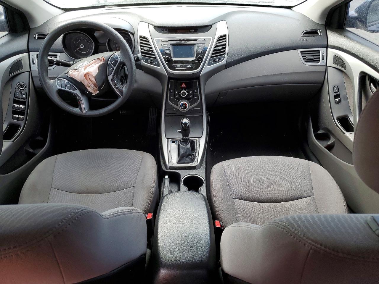 2015 Hyundai Elantra Se Синий vin: 5NPDH4AE3FH632014