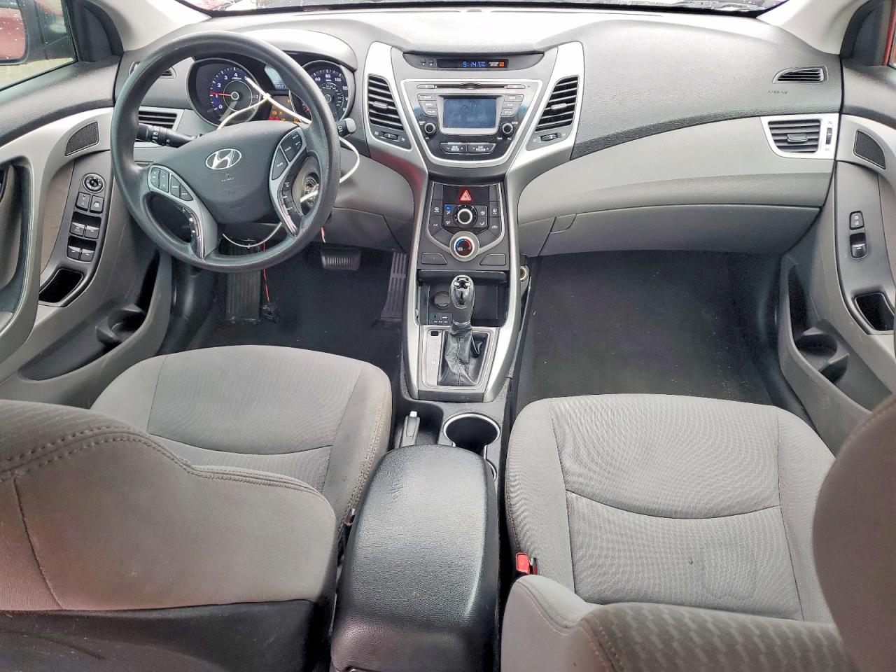 2015 Hyundai Elantra Se Red vin: 5NPDH4AE3FH639884