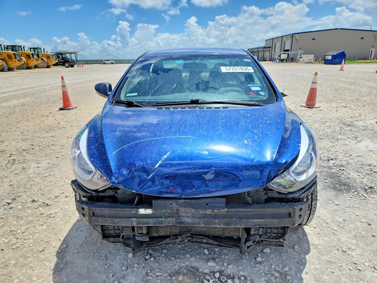 2015 Hyundai Elantra Se Синий vin: 5NPDH4AE3FH640646