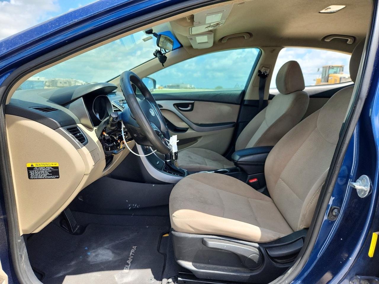 2015 Hyundai Elantra Se Синий vin: 5NPDH4AE3FH640646
