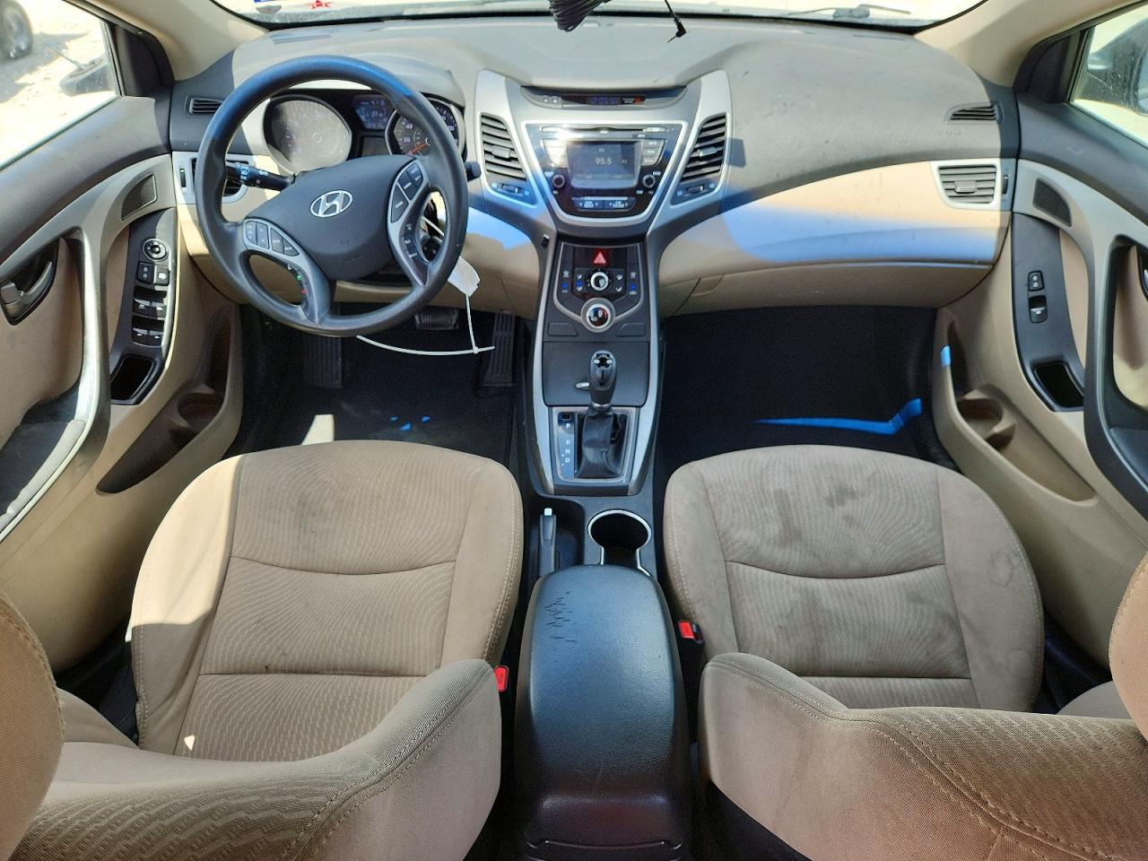 2015 Hyundai Elantra Se Синий vin: 5NPDH4AE3FH640646