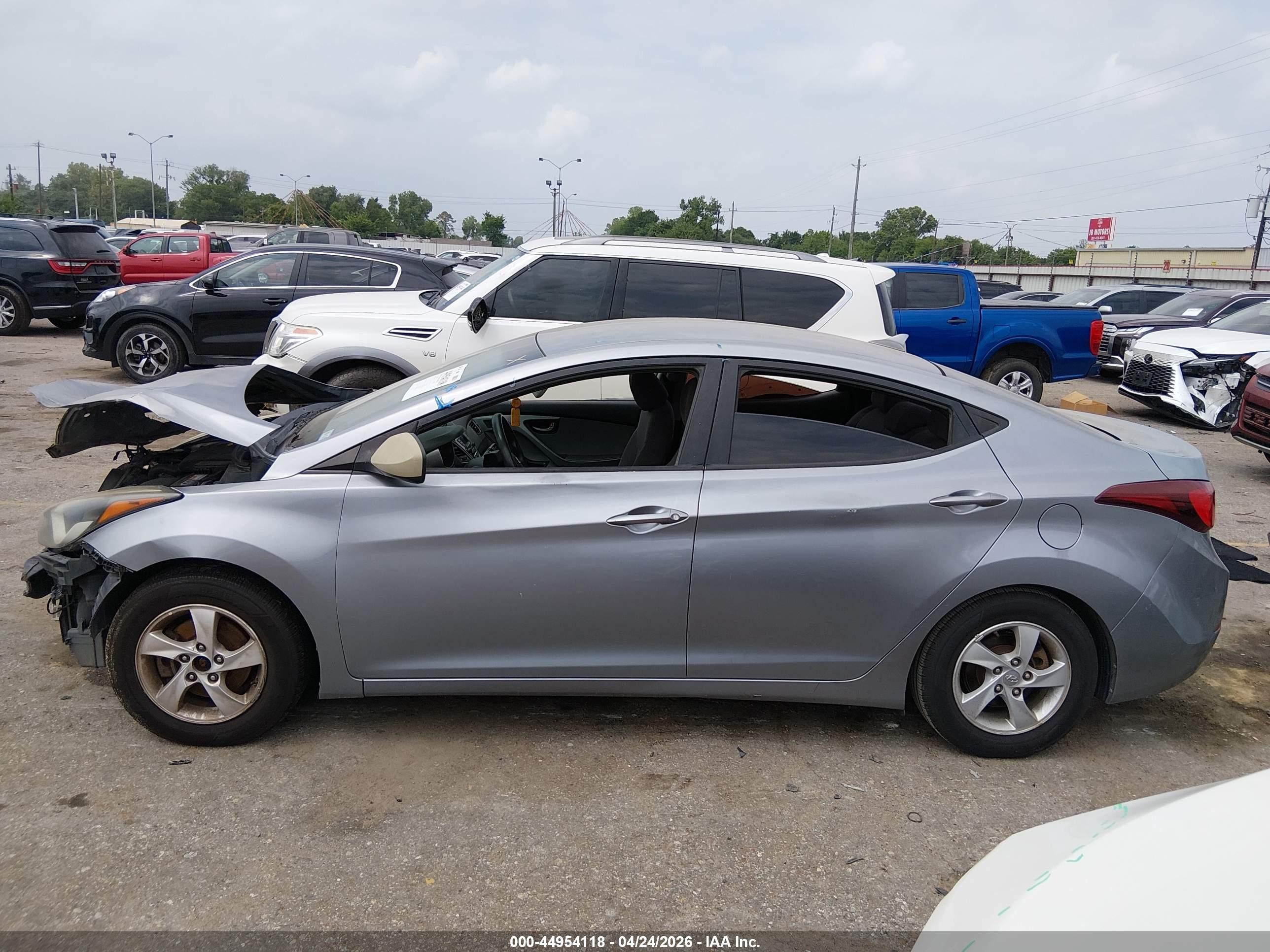 2015 Hyundai Elantra Se Silver vin: 5NPDH4AE3FH640775