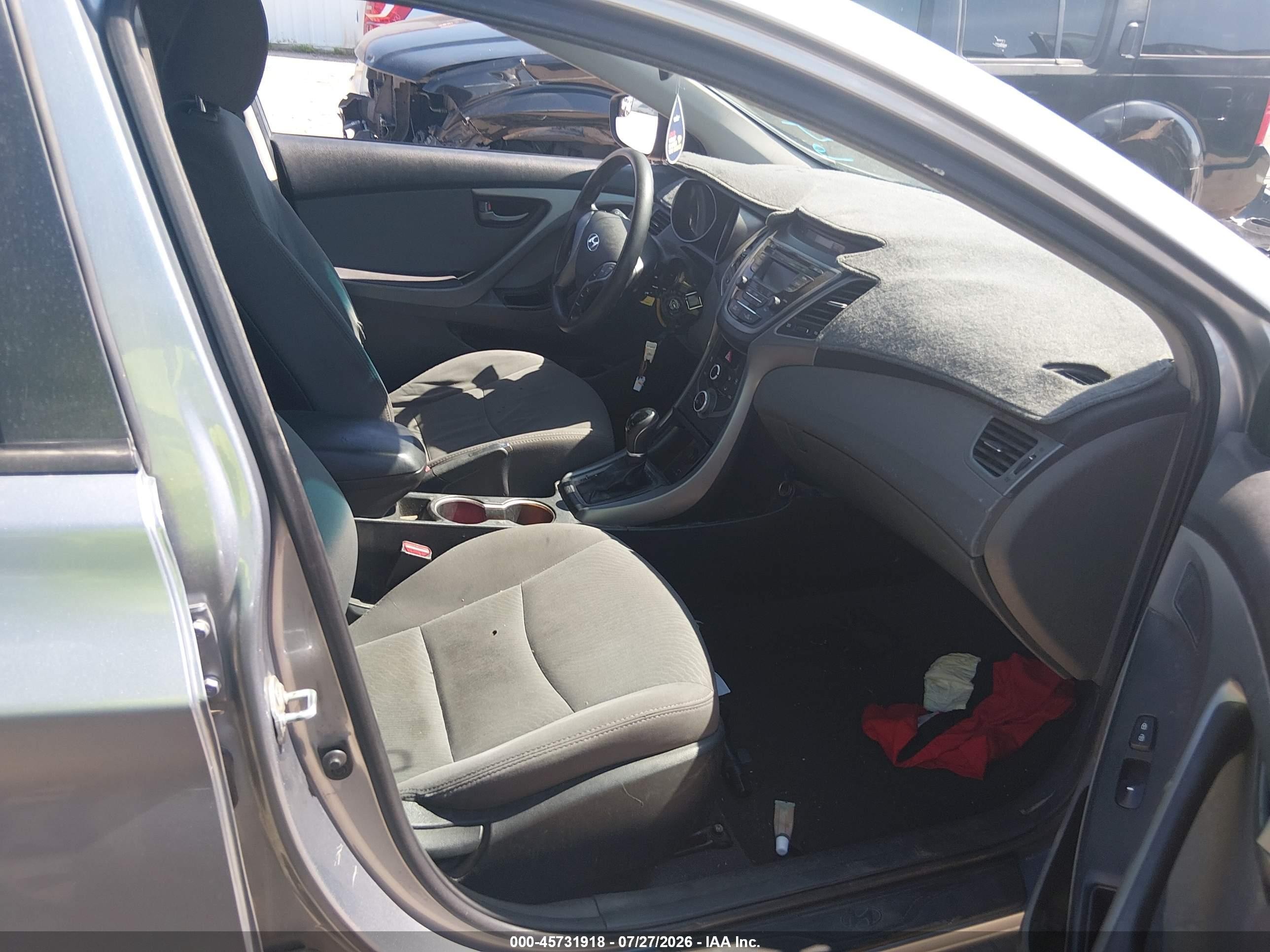2015 Hyundai Elantra Se Silver vin: 5NPDH4AE3FH649864