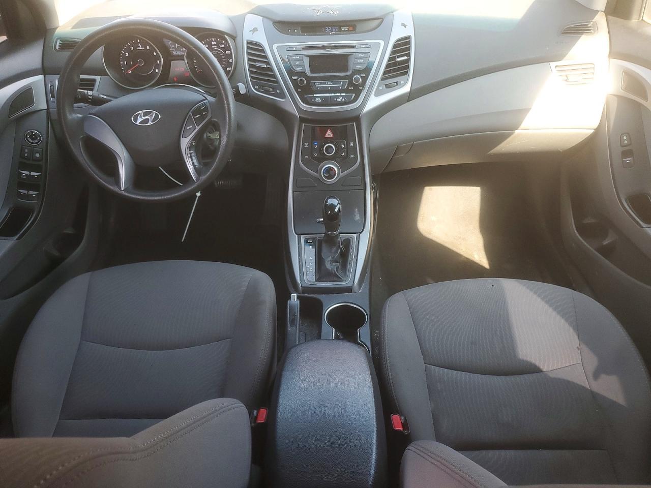2015 Hyundai Elantra Se Burgundy vin: 5NPDH4AE3FH650531